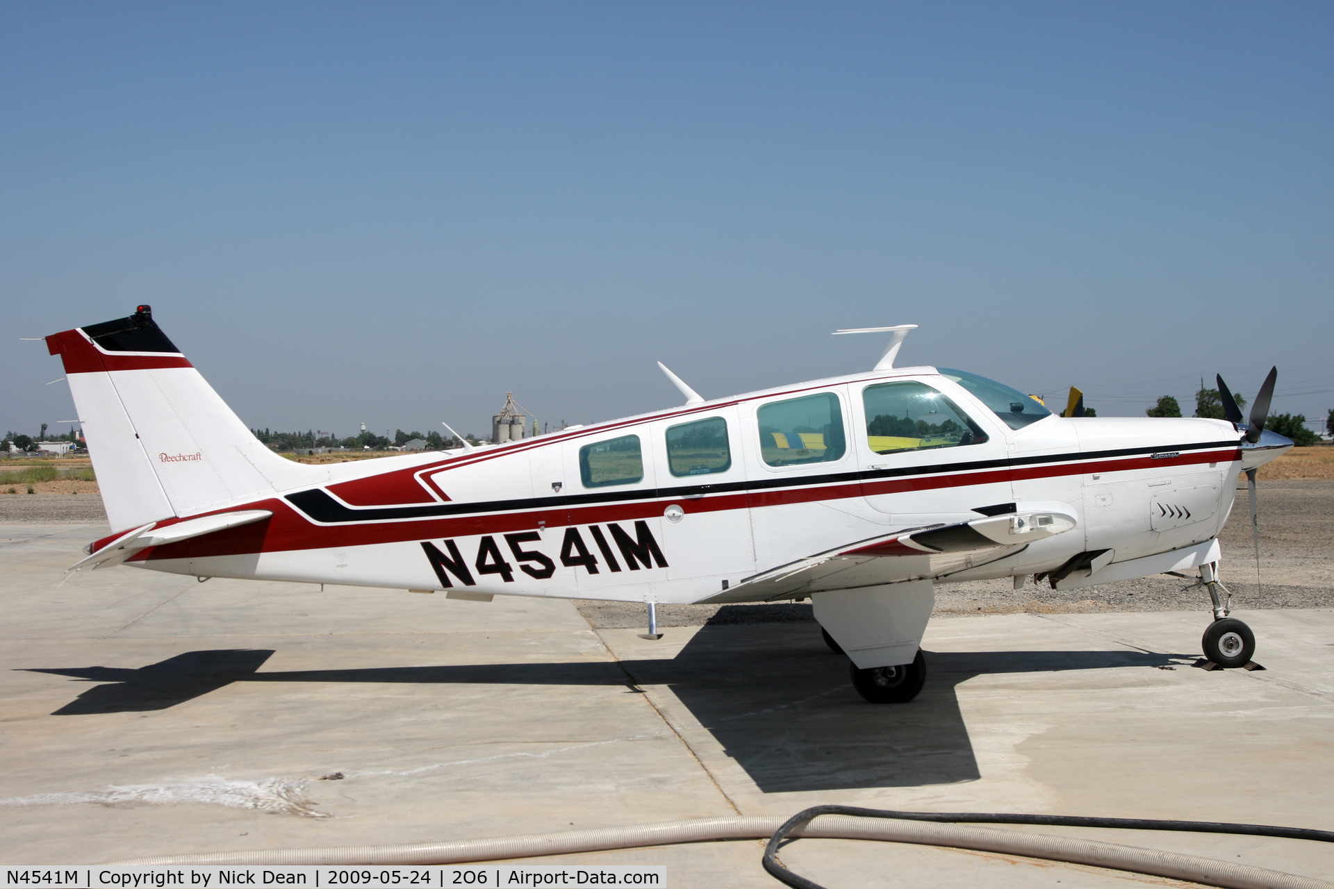 N4541M, 1978 Beech A36 Bonanza 36 C/N E-1232, 2O6