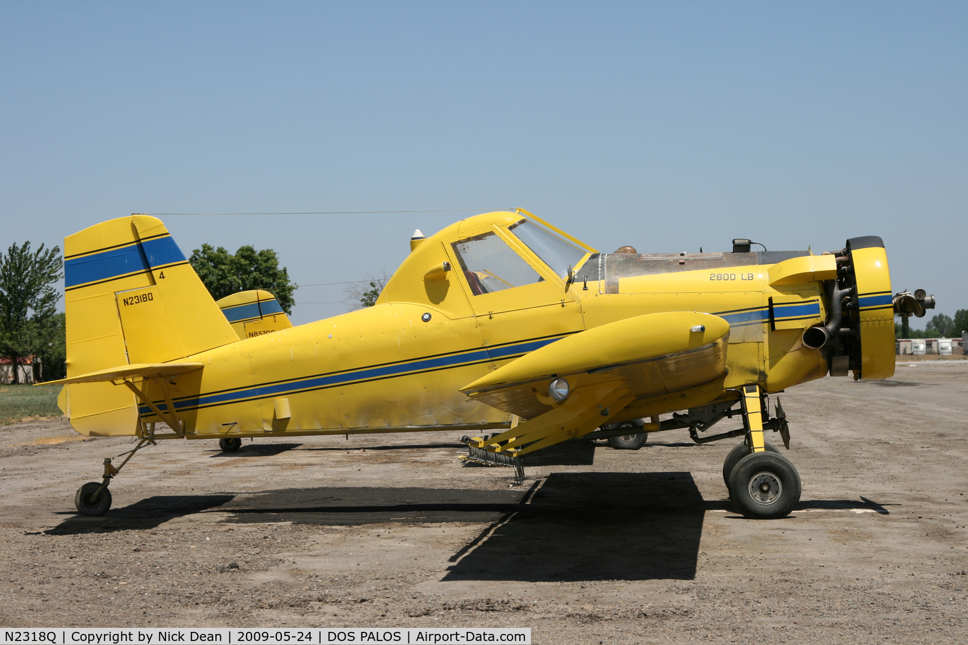 N2318Q, 1981 Air Tractor Inc AT-301 C/N 301-0365, Dos Palos California