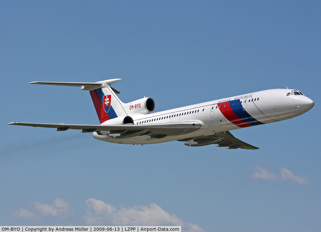 OM-BYO, 1989 Tupolev Tu-154M C/N 89A803, Airshow Piestany