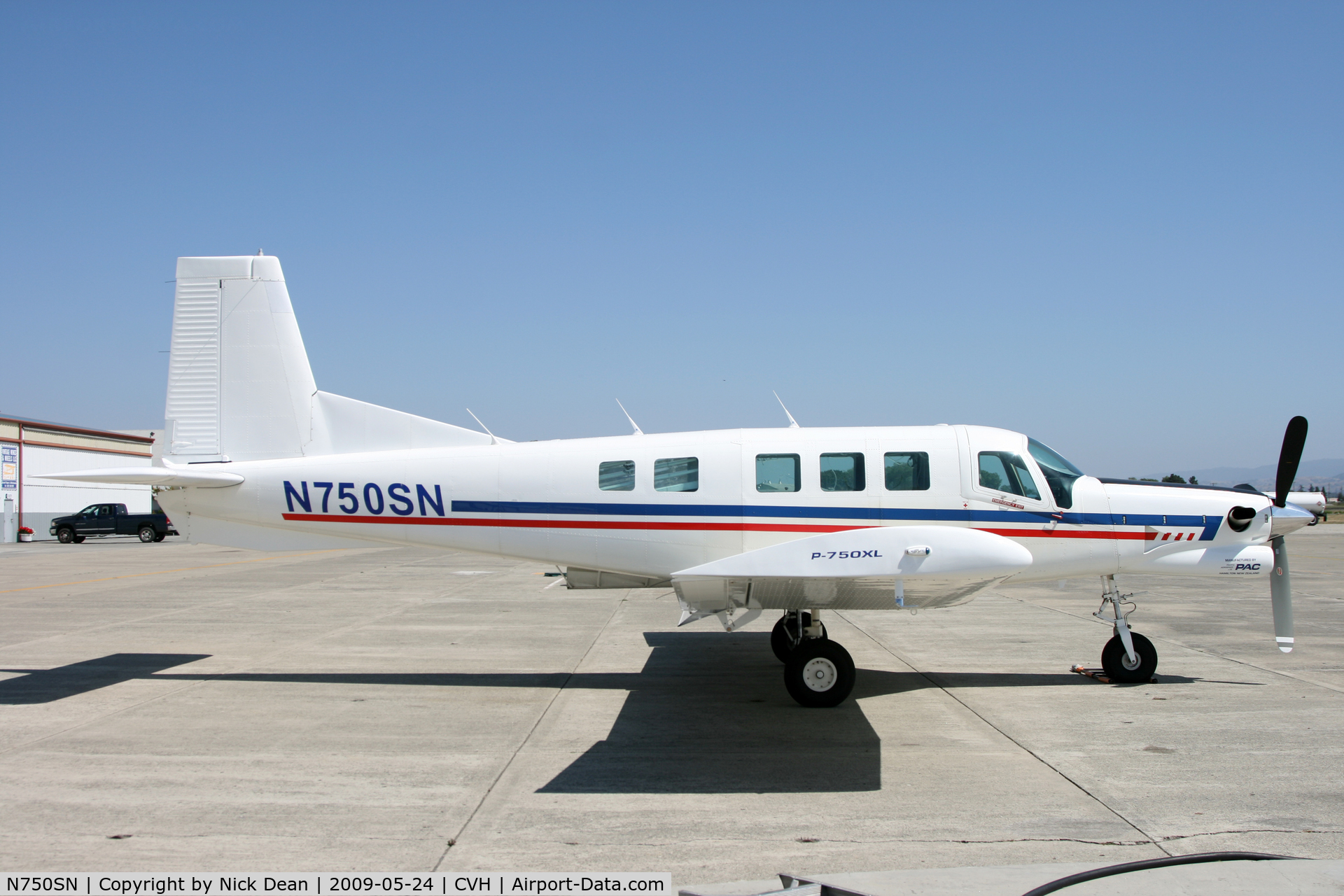 N750SN, 2008 Pacific Aerospace 750XL C/N 142, KCVH