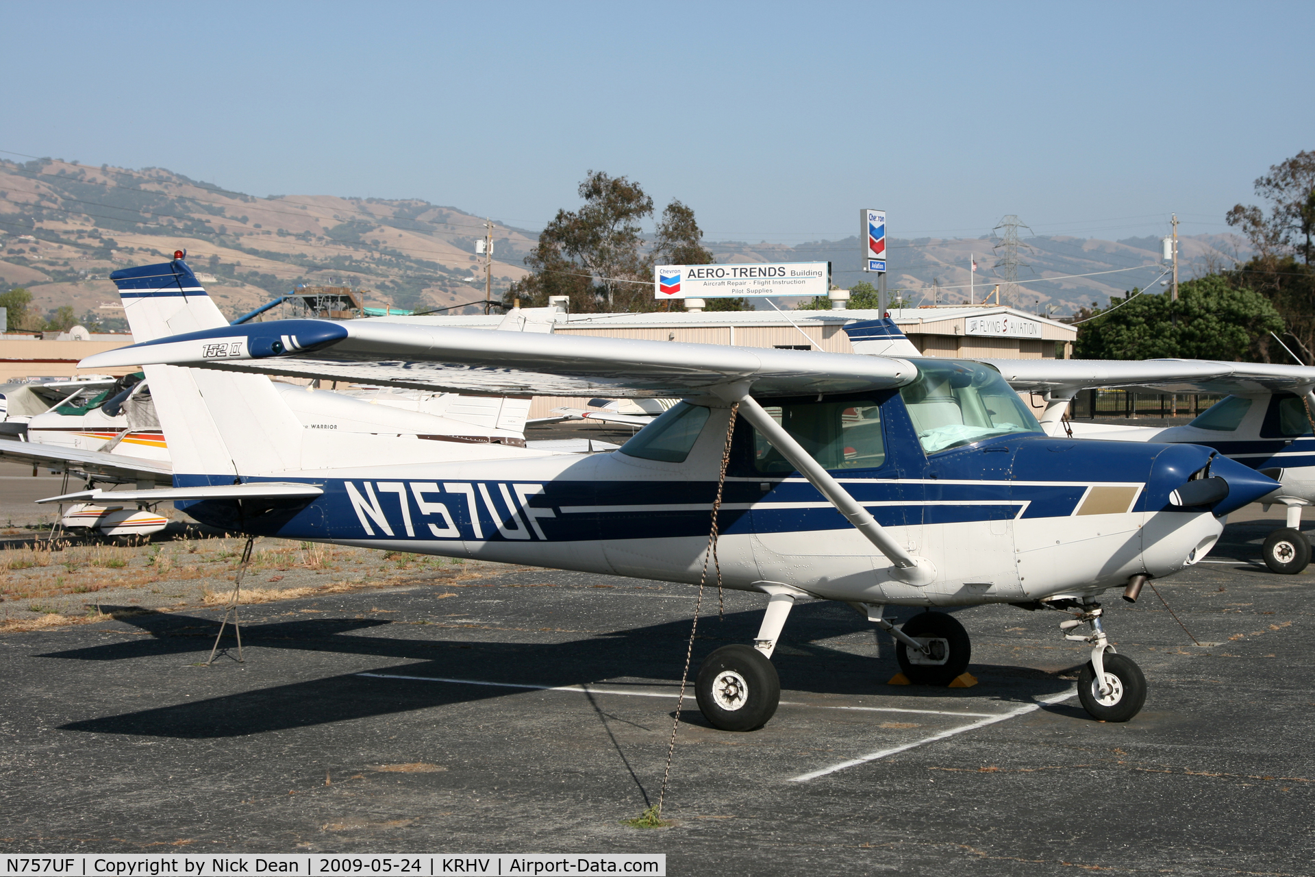N757UF, 1977 Cessna 152 C/N 15280009, KRHV