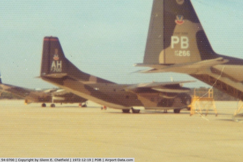 54-0700, 1954 Fairchild C-123K Provider C/N 20149, Cropped from a 3
