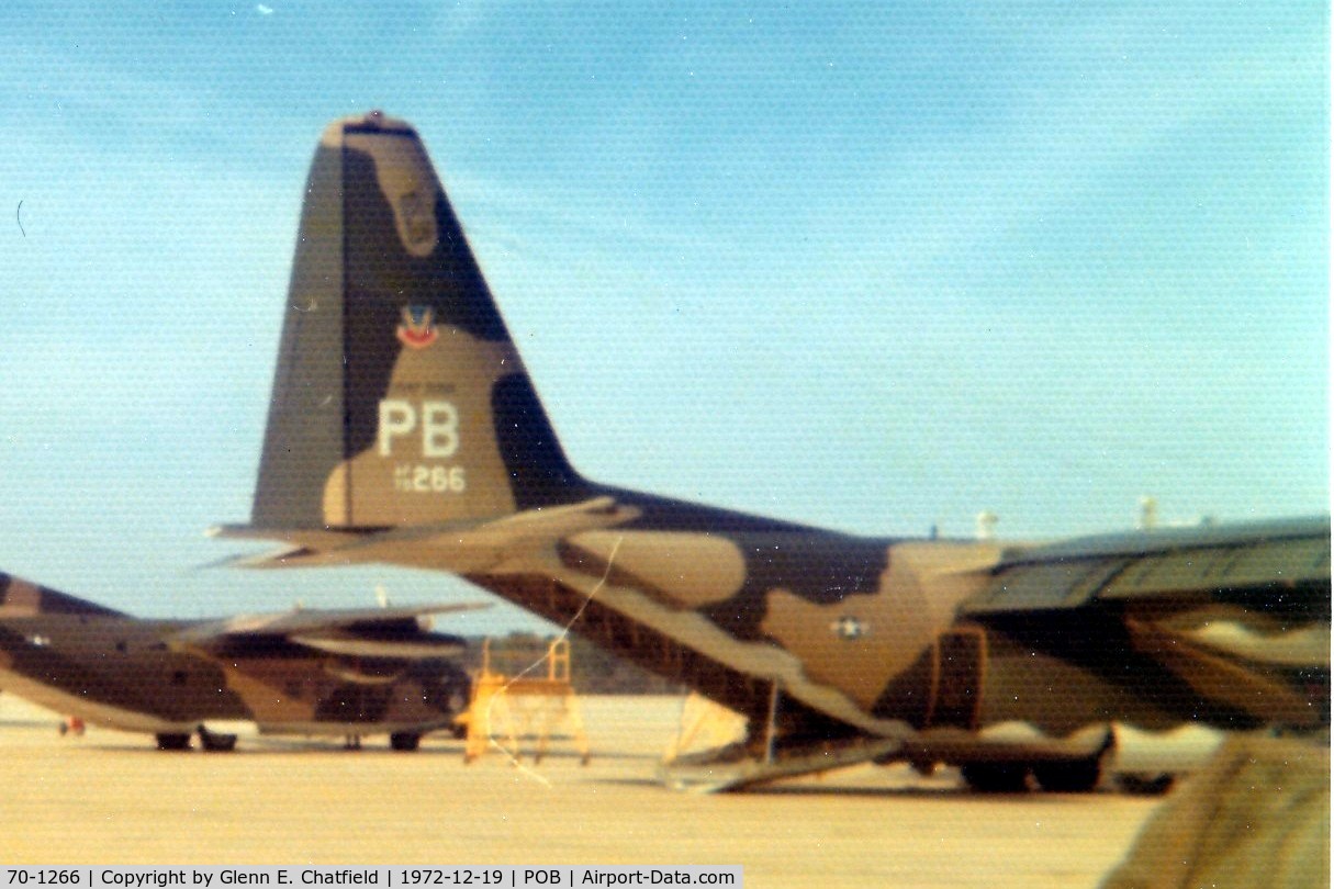 70-1266, 1970 Lockheed C-130E-LM Hercules C/N 382-4419, Cropped from a 3