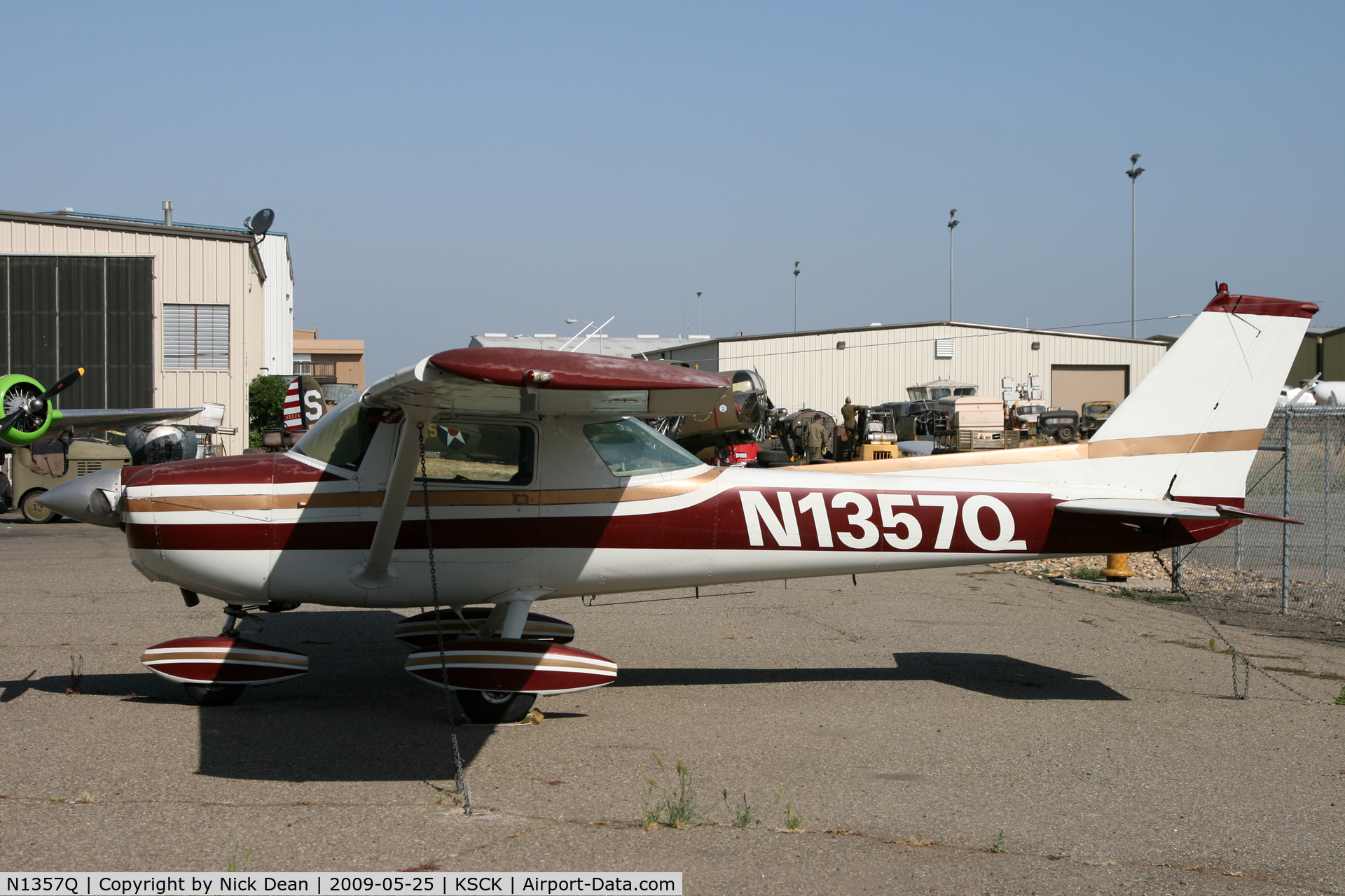 N1357Q, 1971 Cessna 150L C/N 15072657, KSCK