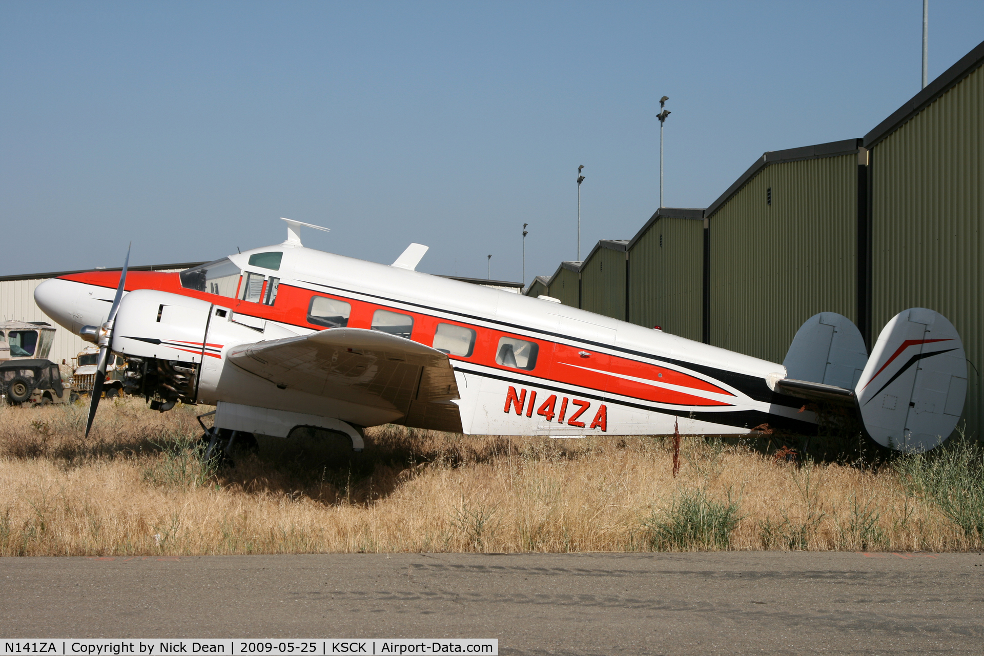 N141ZA, 1956 Beech E18S C/N BA-178, KSCK