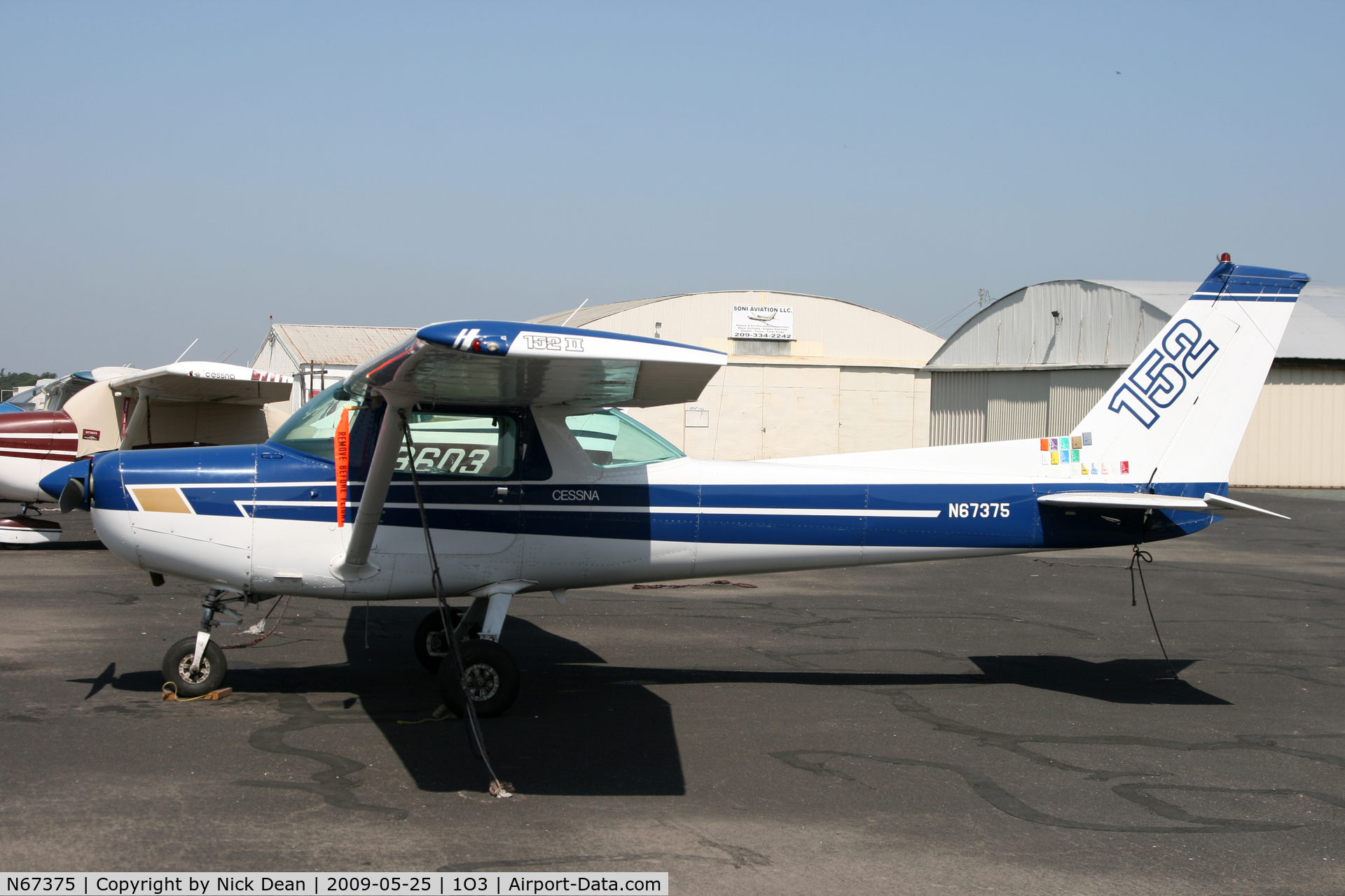 N67375, 1978 Cessna 152 C/N 15281791, 1O3
