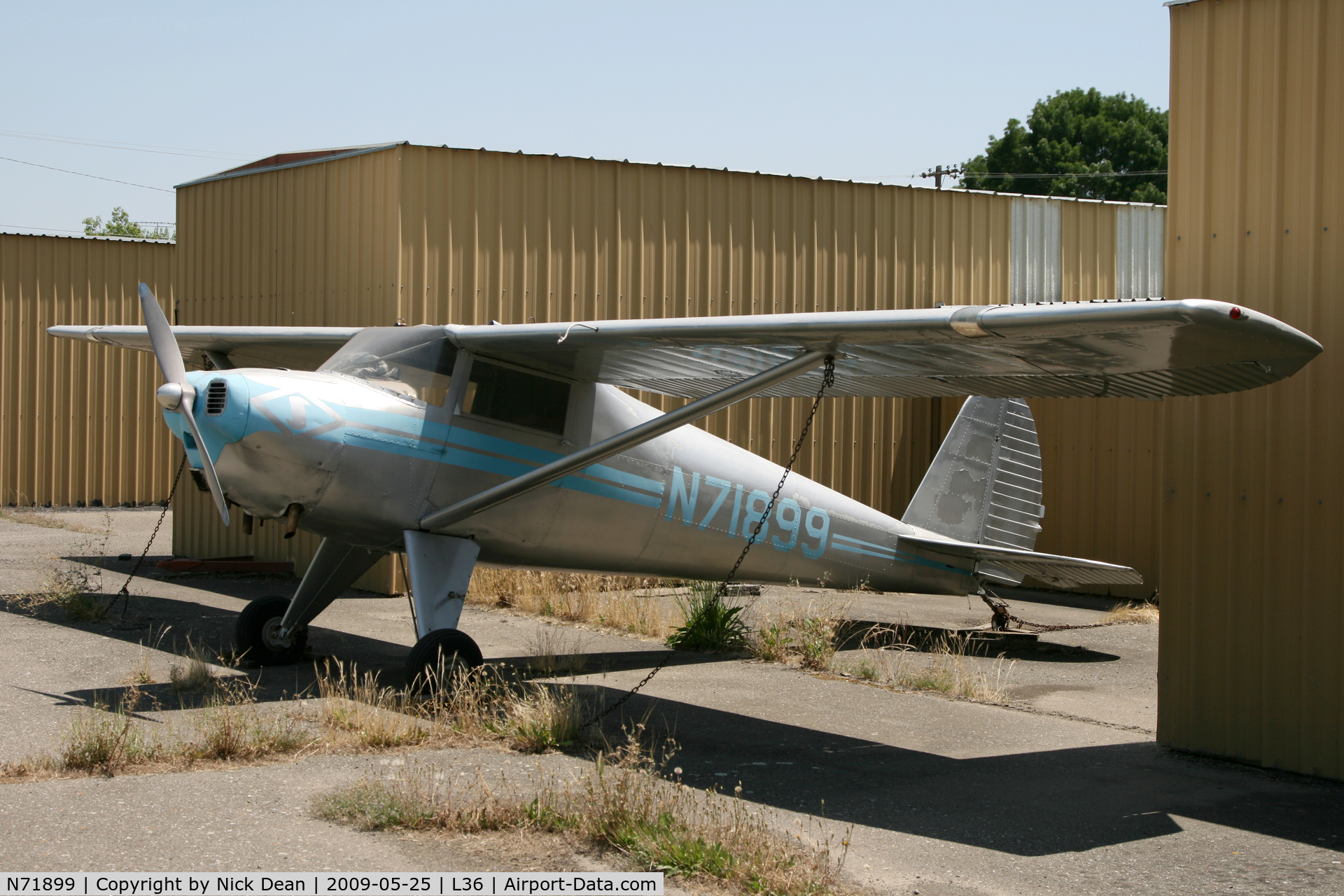 N71899, 1946 Silvaire Luscombe 8A C/N 3326, L36