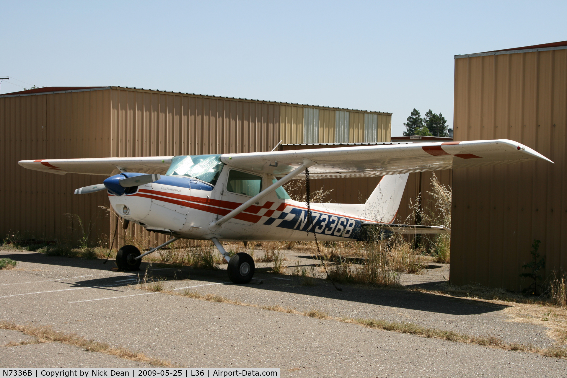 N7336B, 1977 Cessna A152 Aerobat C/N A1520750, L36