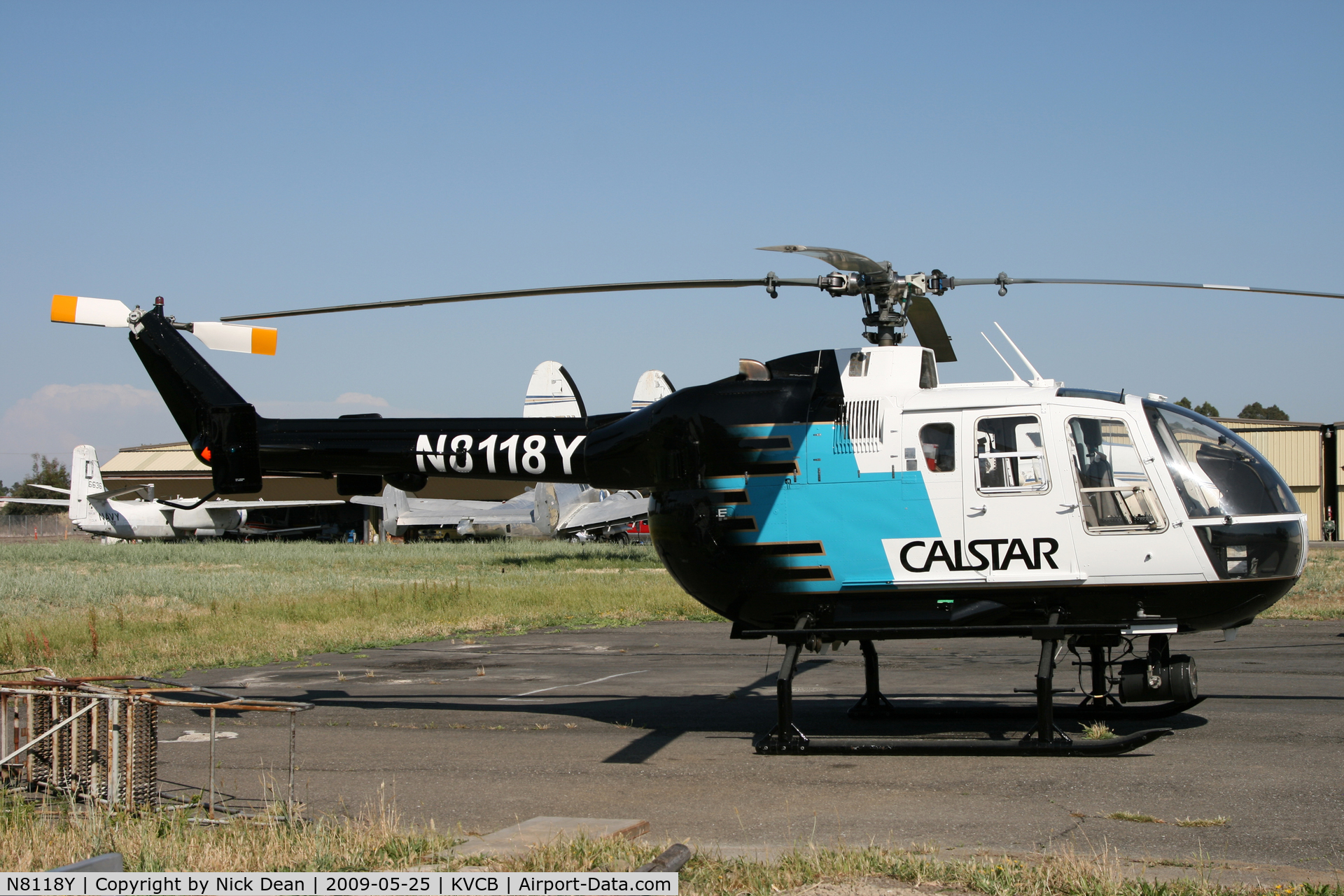 N8118Y, 1989 MBB Bo-105LS-A3 C/N 2017, KVCB