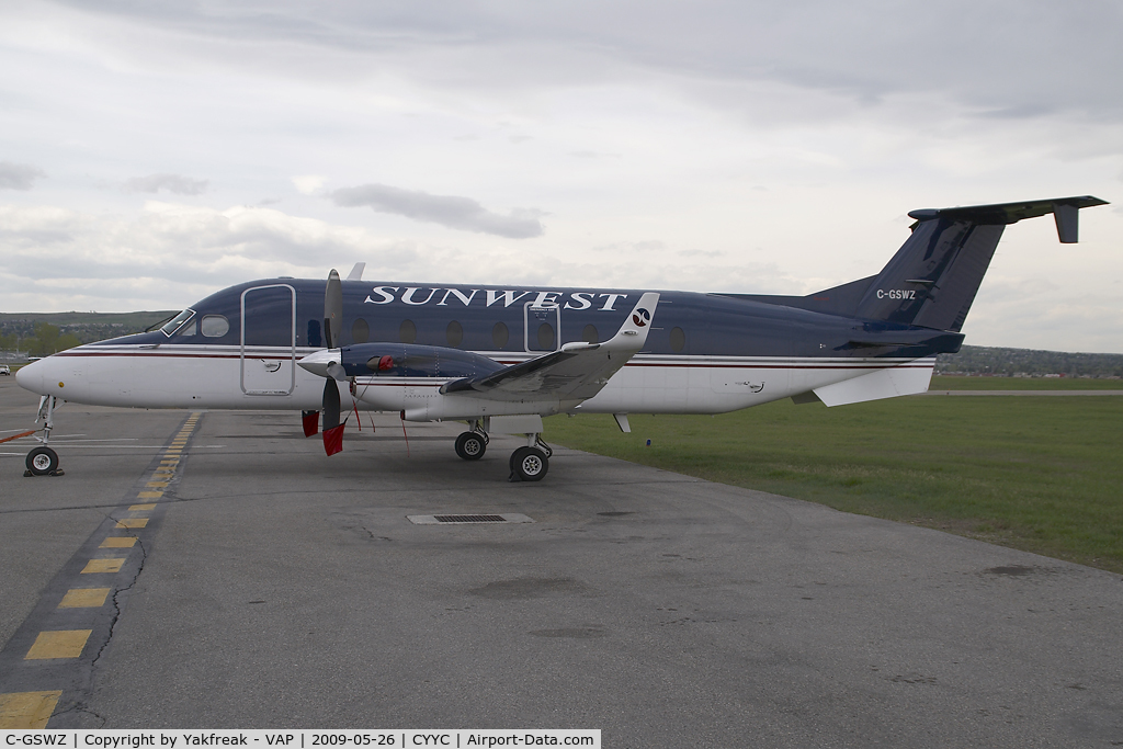 C-GSWZ, 1998 Beech 1900D C/N UE-337, Sunwest Beech 1900D