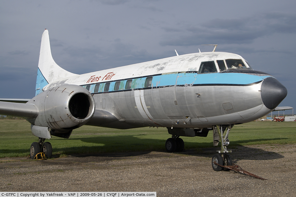 C-GTFC, 1951 Convair VT-29B C/N 279, Trans Fair Convair 240