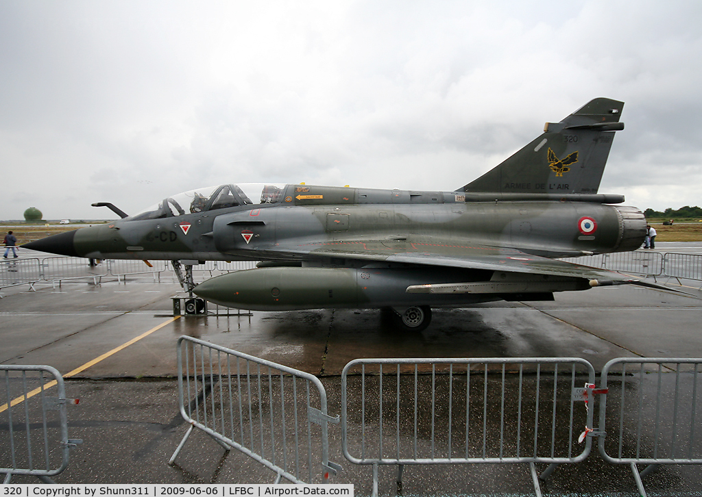 320, Dassault Mirage 2000N C/N Not found 332, Displayed during LFBC Airshow 2009
