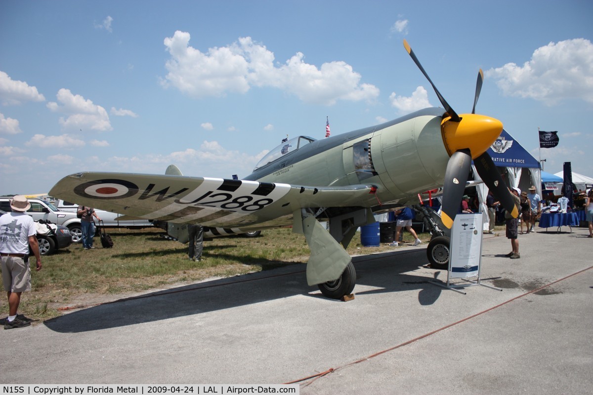 N15S, 1953 Hawker Sea Fury FB.11 C/N 41H/696792, Hawker Sea Fury