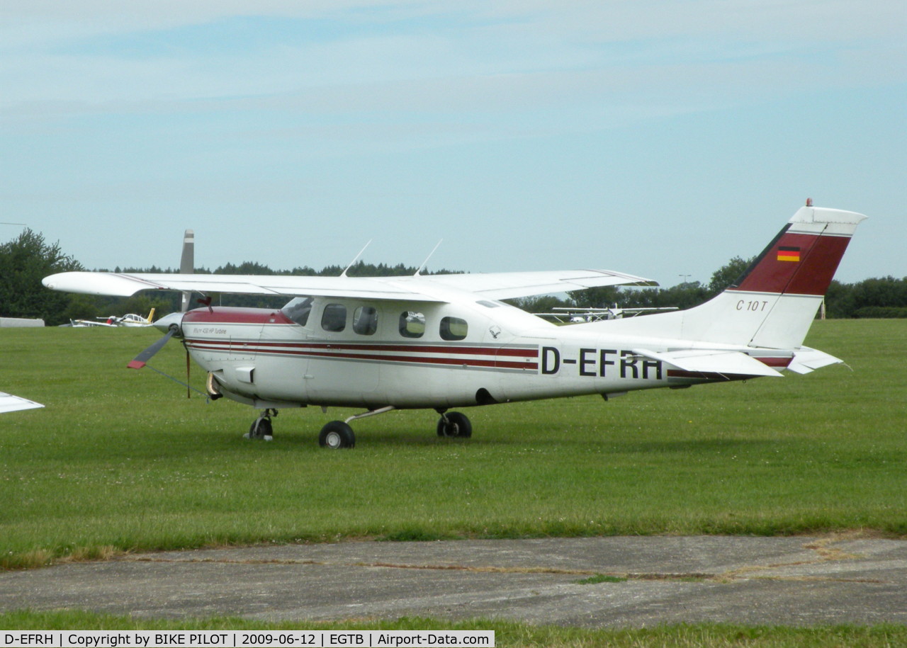 D-EFRH, 1980 Cessna P210N (Turbine mod) Pressurised Centurion C/N P21000621, AEROEXPO LONDON 2009