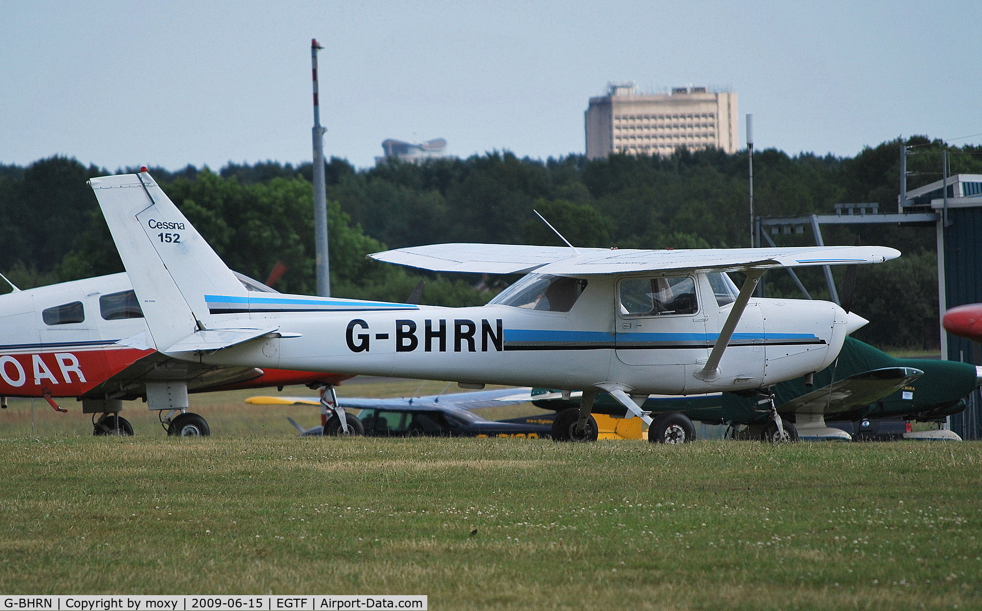 G-BHRN, 1980 Reims F152 C/N 1728, Cessna F152 at Fairoaks