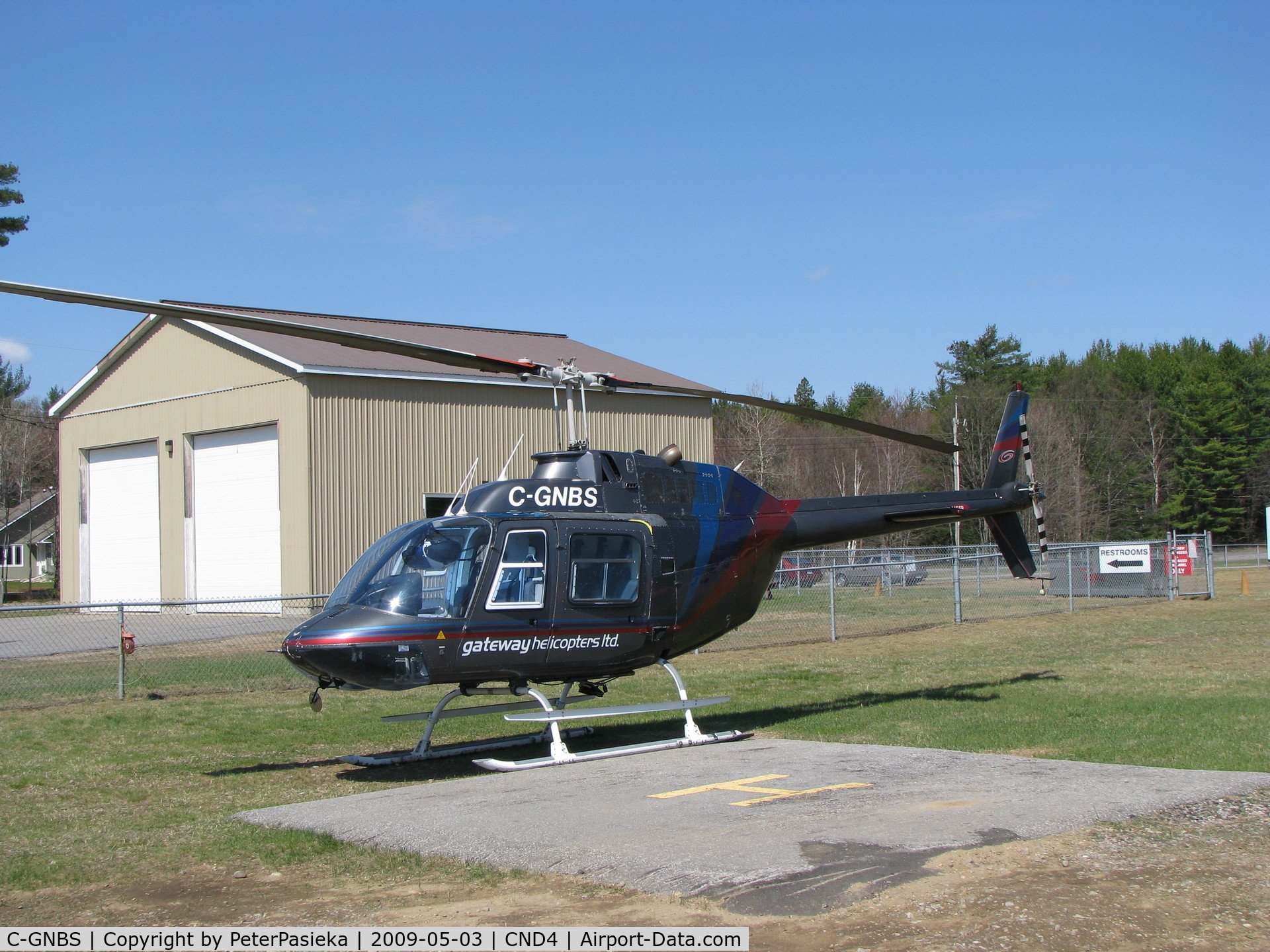 C-GNBS, 1973 Bell 206B JetRanger II C/N 1138, @ Haliburton/Stahnope Airport