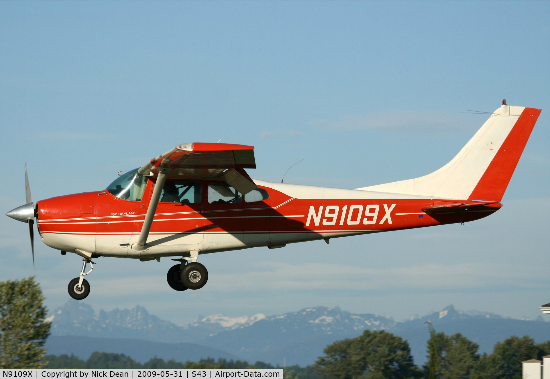 N9109X, 1961 Cessna 182D Skylane C/N 18253509, S43