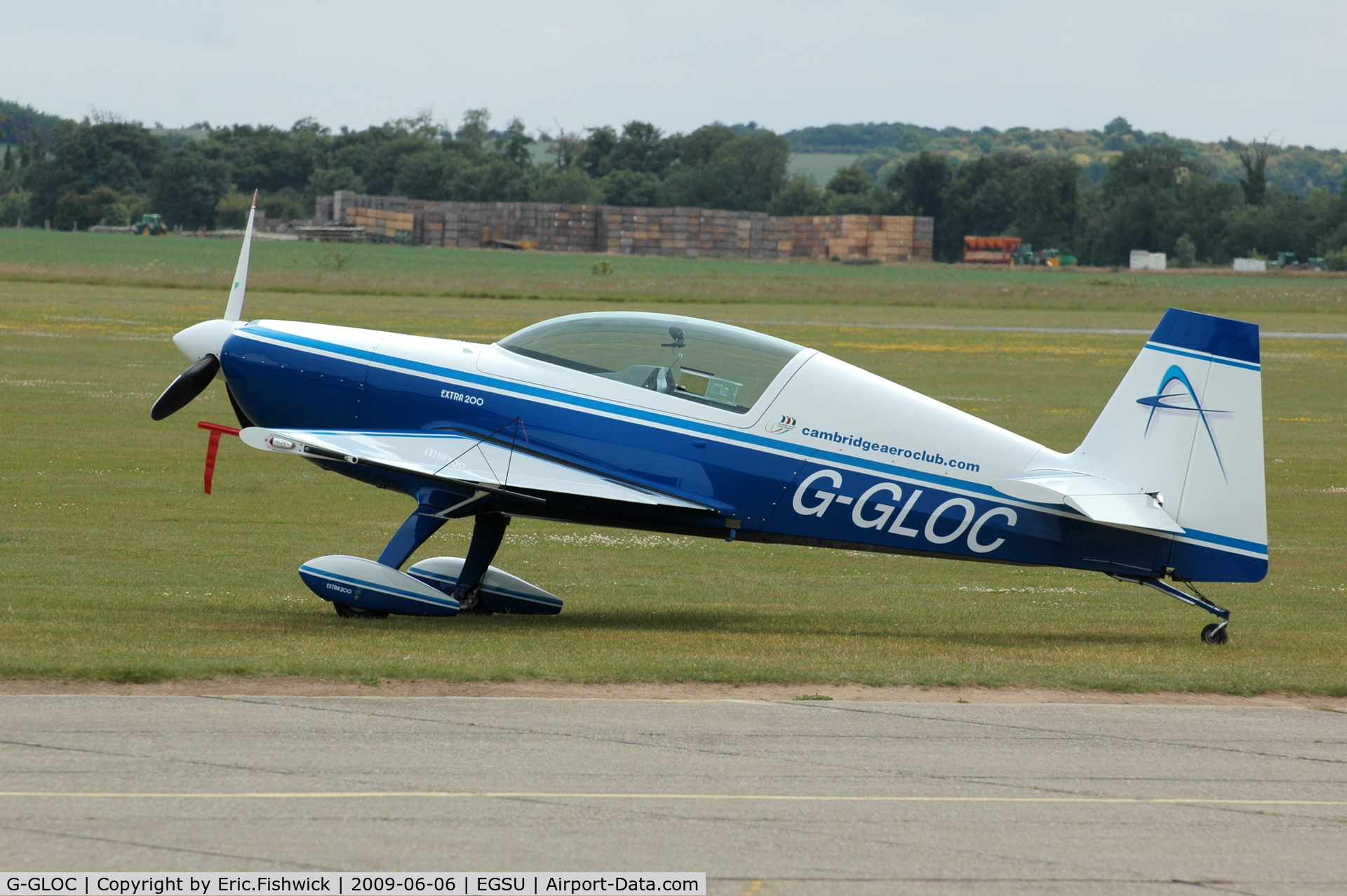 G-GLOC, 2007 Extra EA-300/200 C/N 1039, 1. G-GLOC at The Duxford 90th Challenge Cup Aerobatics Competition