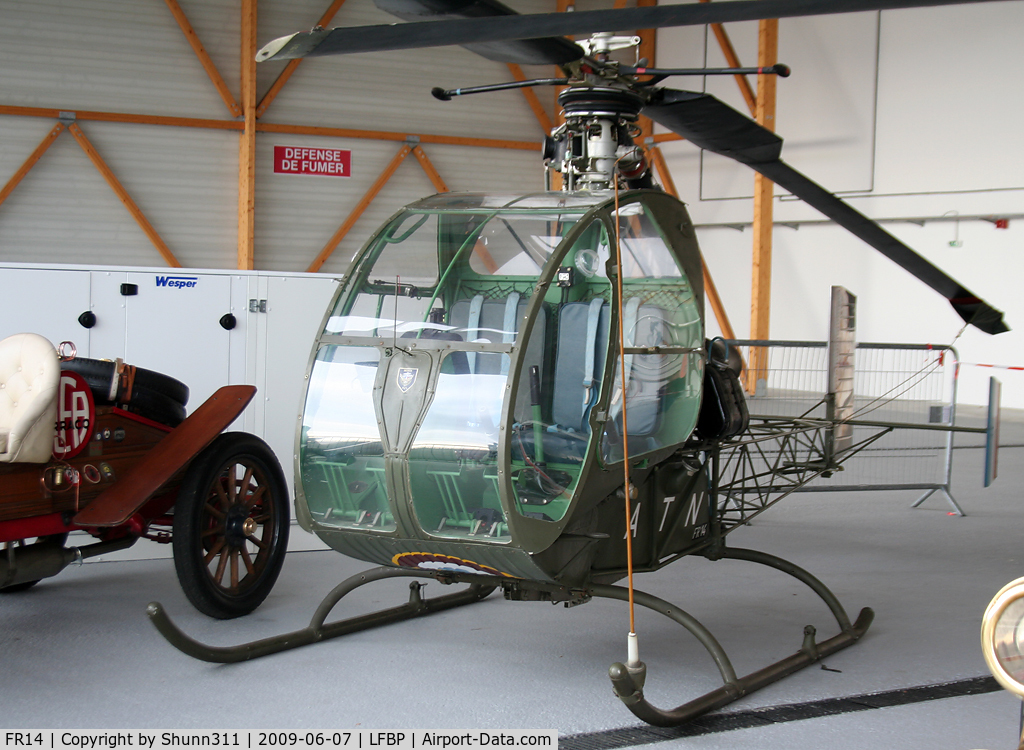 FR14, Sud-Ouest SO.1221S Djinn C/N 12/FR14, Displayed by Dax Museum during LFBP Open Day 2009