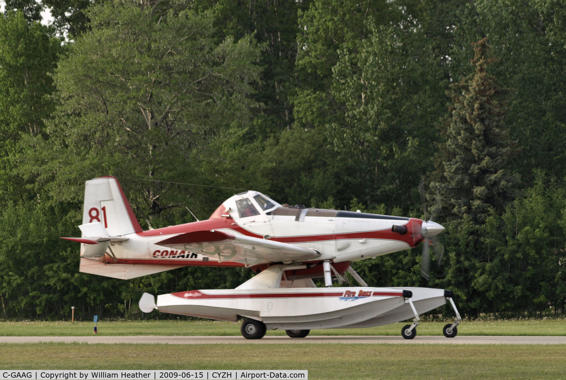 C-GAAG, 2004 Air Tractor AT-802A C/N 802A-0174, Slave Lake Air Base