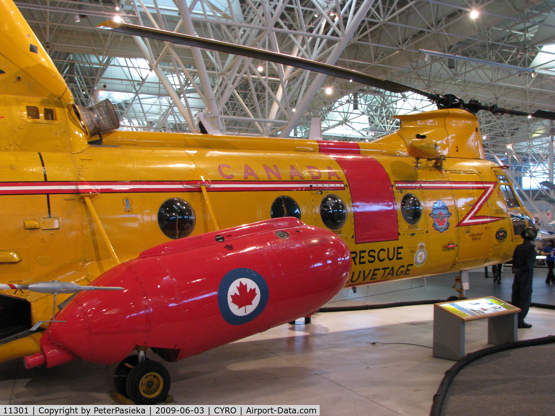 11301, Boeing Vertol CH-113 Labrador C/N 301, @ Canada Aviation Museum in Ottawa