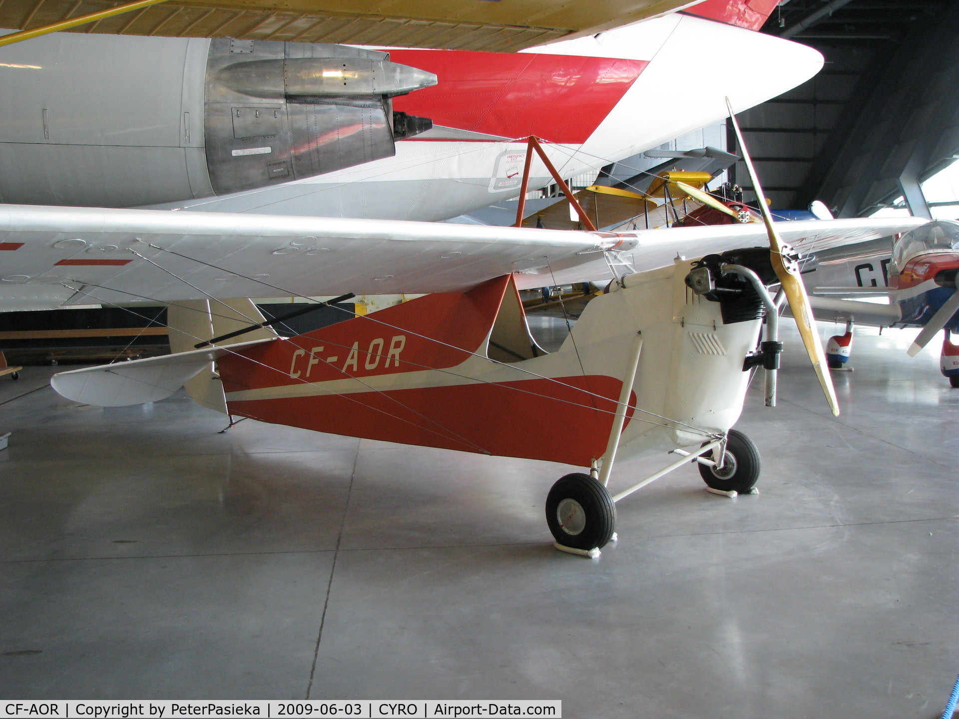 CF-AOR, Aeronca C2 Collegian C/N A-9, @ Canada Aviation Museum in Ottawa