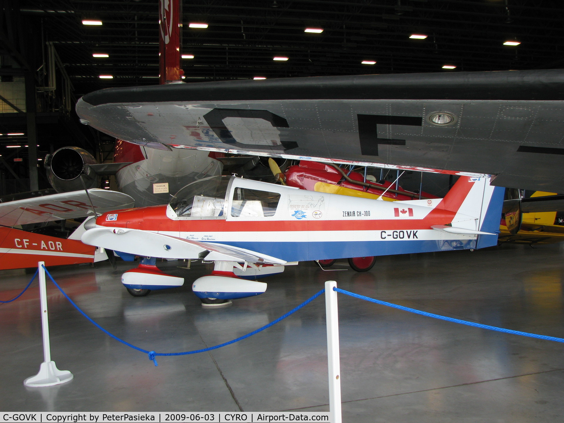 C-GOVK, 1978 Zenair CH-300 Tri-Z C/N 300, @ Canada Aviation Museum in Ottawa