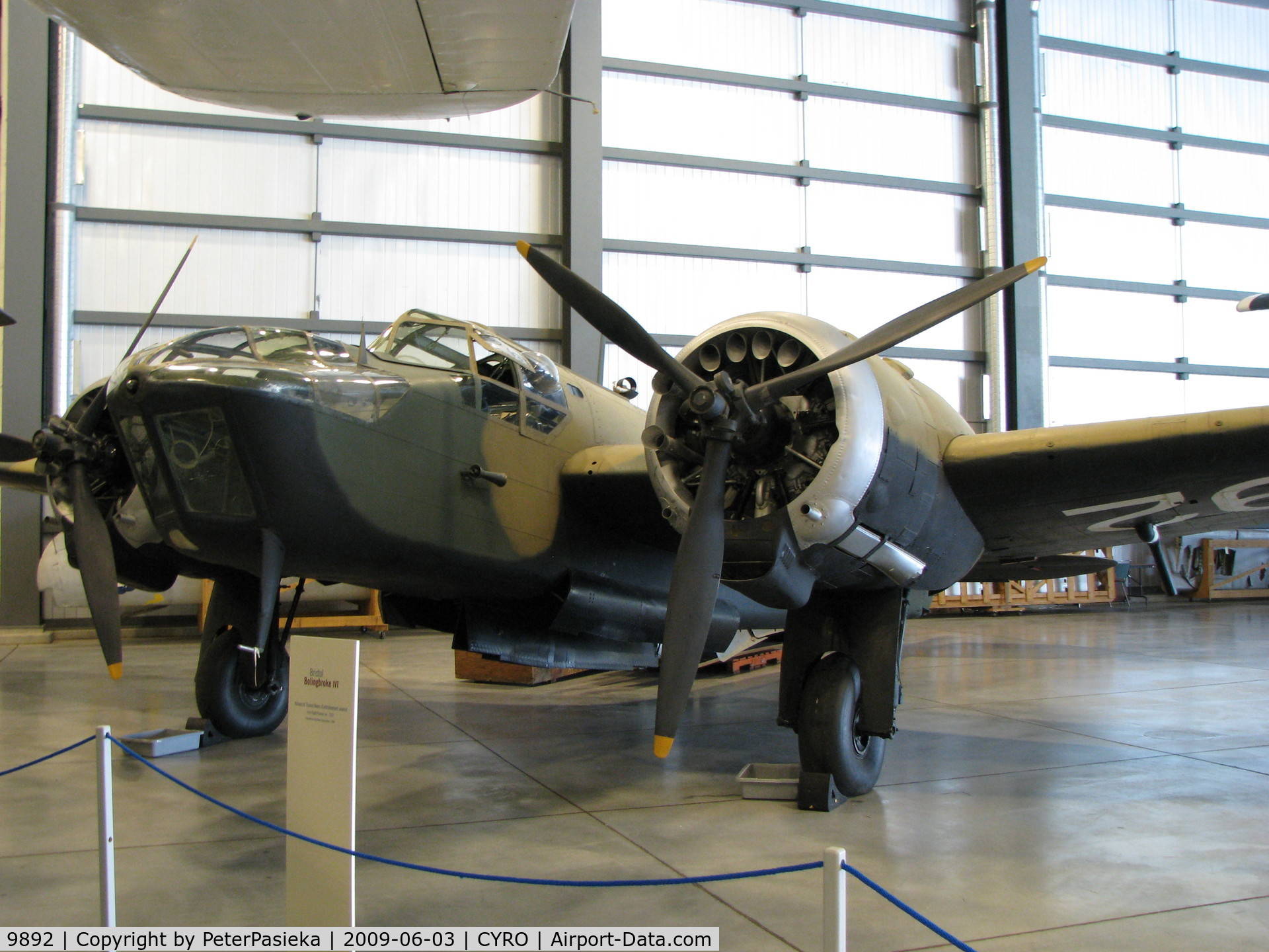 9892, 1942 Bristol 149 Bolingbroke Mk.IVT C/N Not found 9892, @ Canada Aviation Museum in Ottawa