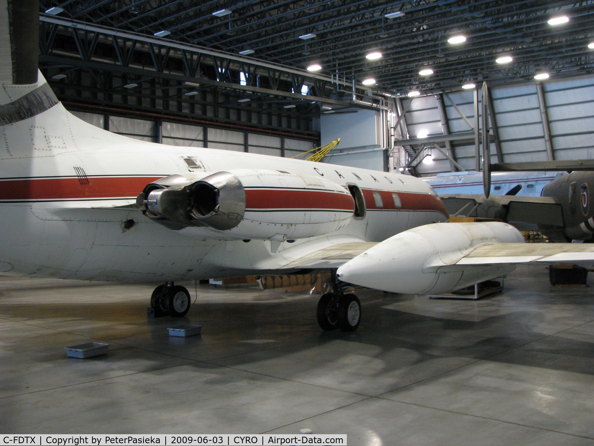 C-FDTX, 1961 Lockheed L-1329 JetStar 6 C/N 5018, @ Canada Aviation Museum in Ottawa