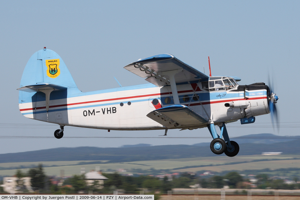 OM-VHB, Antonov AN-2P C/N 1G238-54, Aeroclub Dunica nad Vahom Antonov An-2