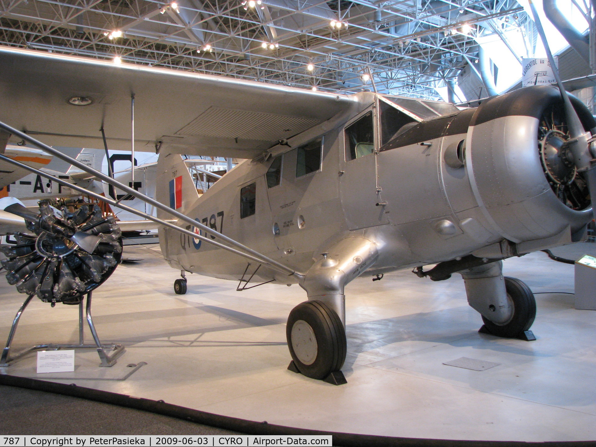 787, 1943 Noorduyn Norseman IV C/N 136, @ Canada Aviation Museum in Ottawa