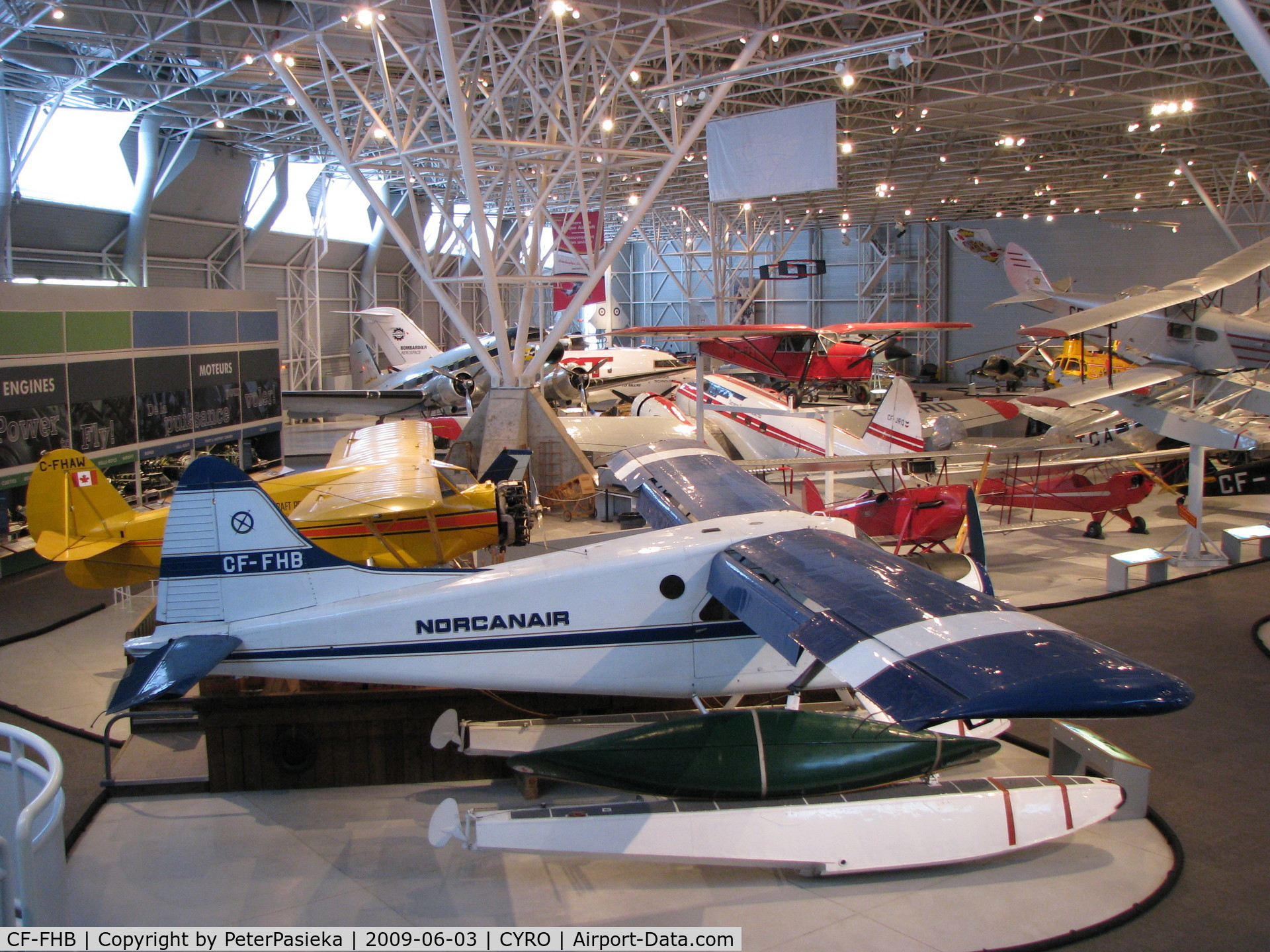 CF-FHB, 1947 De Havilland Canada DHC-2 Beaver Mk.I C/N 1, @ Canada Aviation Museum in Ottawa