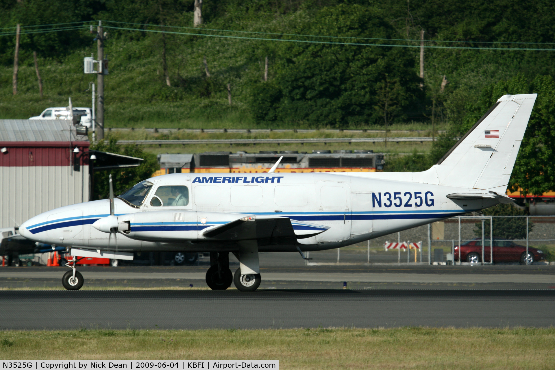 N3525G, 1979 Piper PA-31-350 Chieftain C/N 31-7952123, KBFI