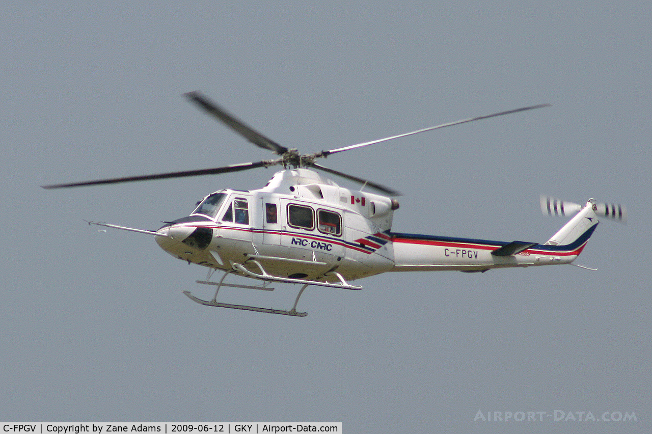 C-FPGV, Bell 412 C/N 36034, National Research Council of Canada / Bell Helicopter Fly-by-wire test program helicopter.