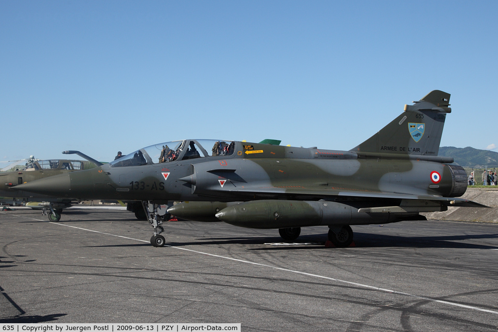 635, Dassault Mirage 2000D C/N 438, French Air Force Mirage 2000D-2