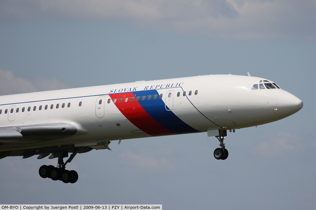 OM-BYO, 1989 Tupolev Tu-154M C/N 89A803, Slovak Government Flying Service Tupolev TU-154M