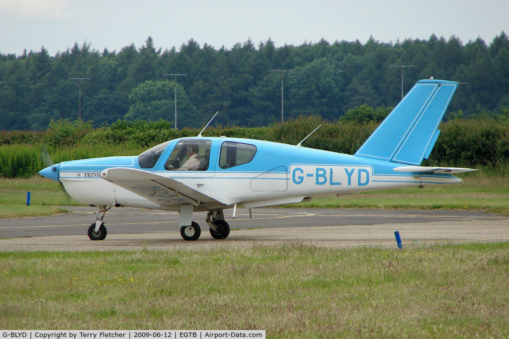 G-BLYD, 1985 Socata TB-20 Trinidad C/N 518, Visitor to 2009 AeroExpo at Wycombe Air Park