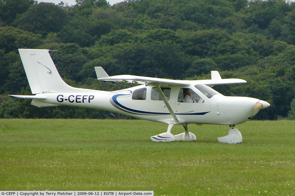 G-CEFP, 2006 Jabiru J430 C/N PFA 336-14452, Visitor to 2009 AeroExpo at Wycombe Air Park