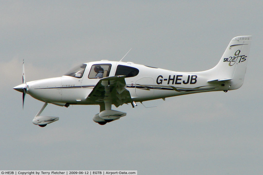 G-HEJB, 2007 Cirrus SR22 GTS C/N 2311, Visitor to 2009 AeroExpo at Wycombe Air Park