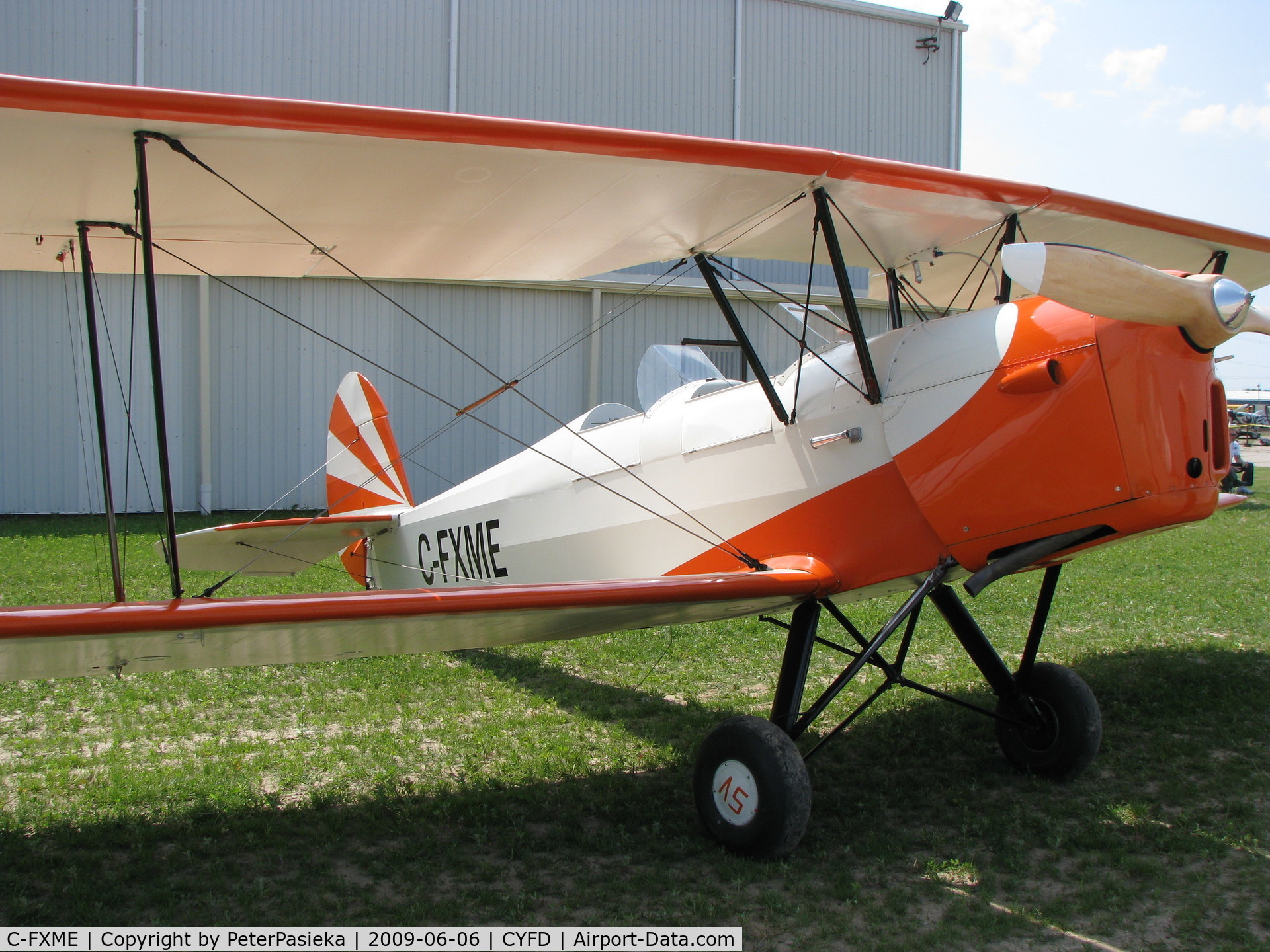 C-FXME, 2007 Stampe-Vertongen SV-4C C/N 633, @ Brantford Airport