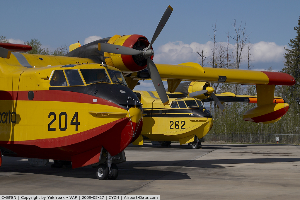 C-GFSN, 1987 Canadair CL-215-V (CL-215-1A10) C/N 1099, Conair CL 215