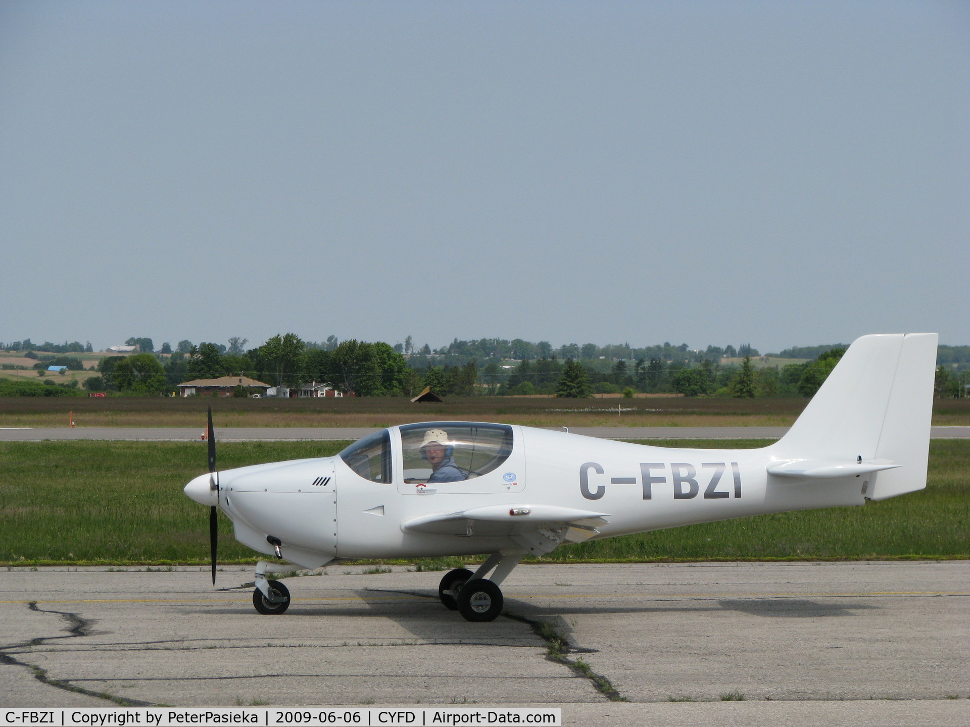 C-FBZI, 2005 Europa Tri-Gear C/N A 061, @ Brantford Airport