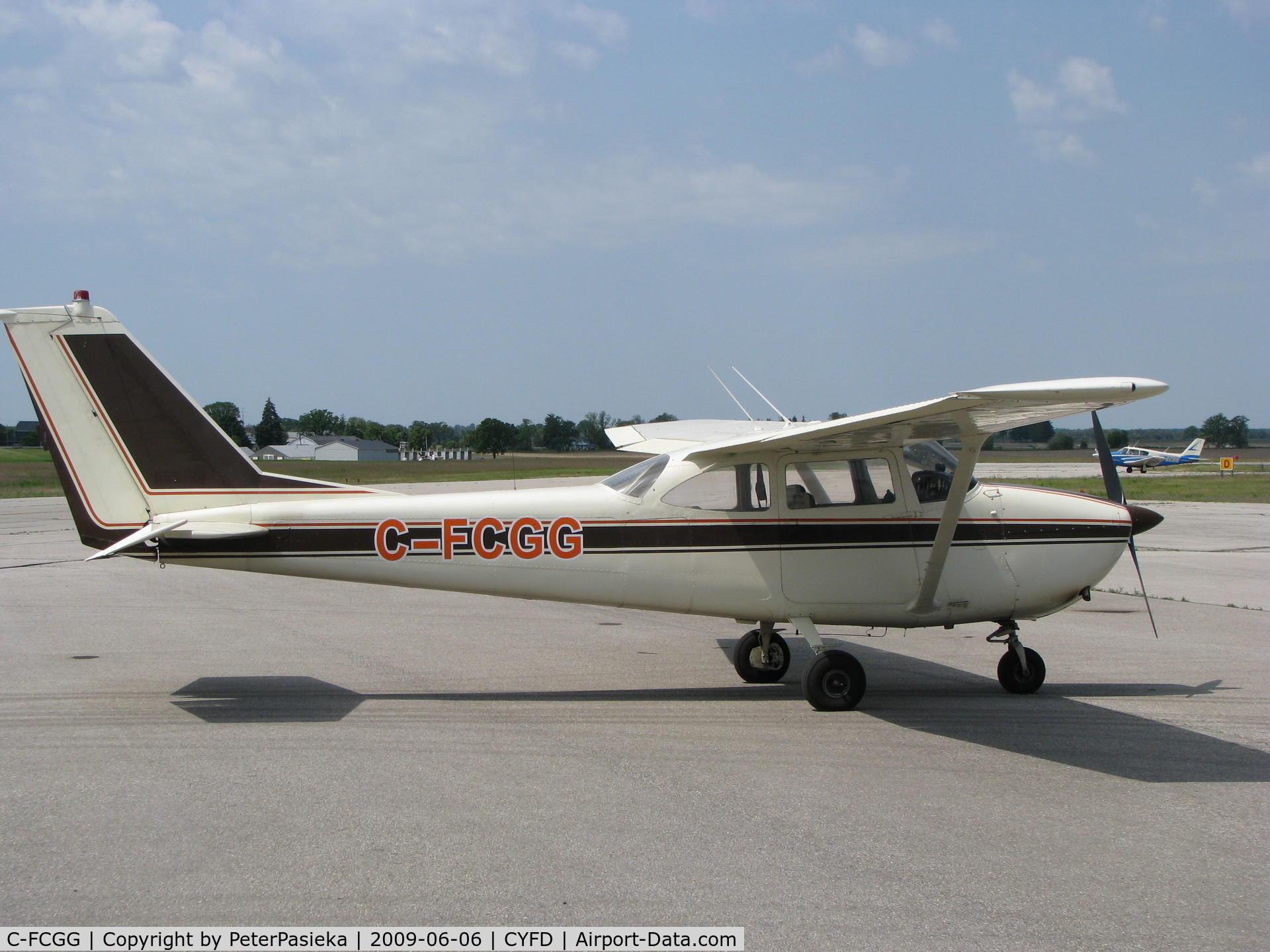 C-FCGG, 1965 Cessna 172F C/N 17253091, @ Brantford Airport