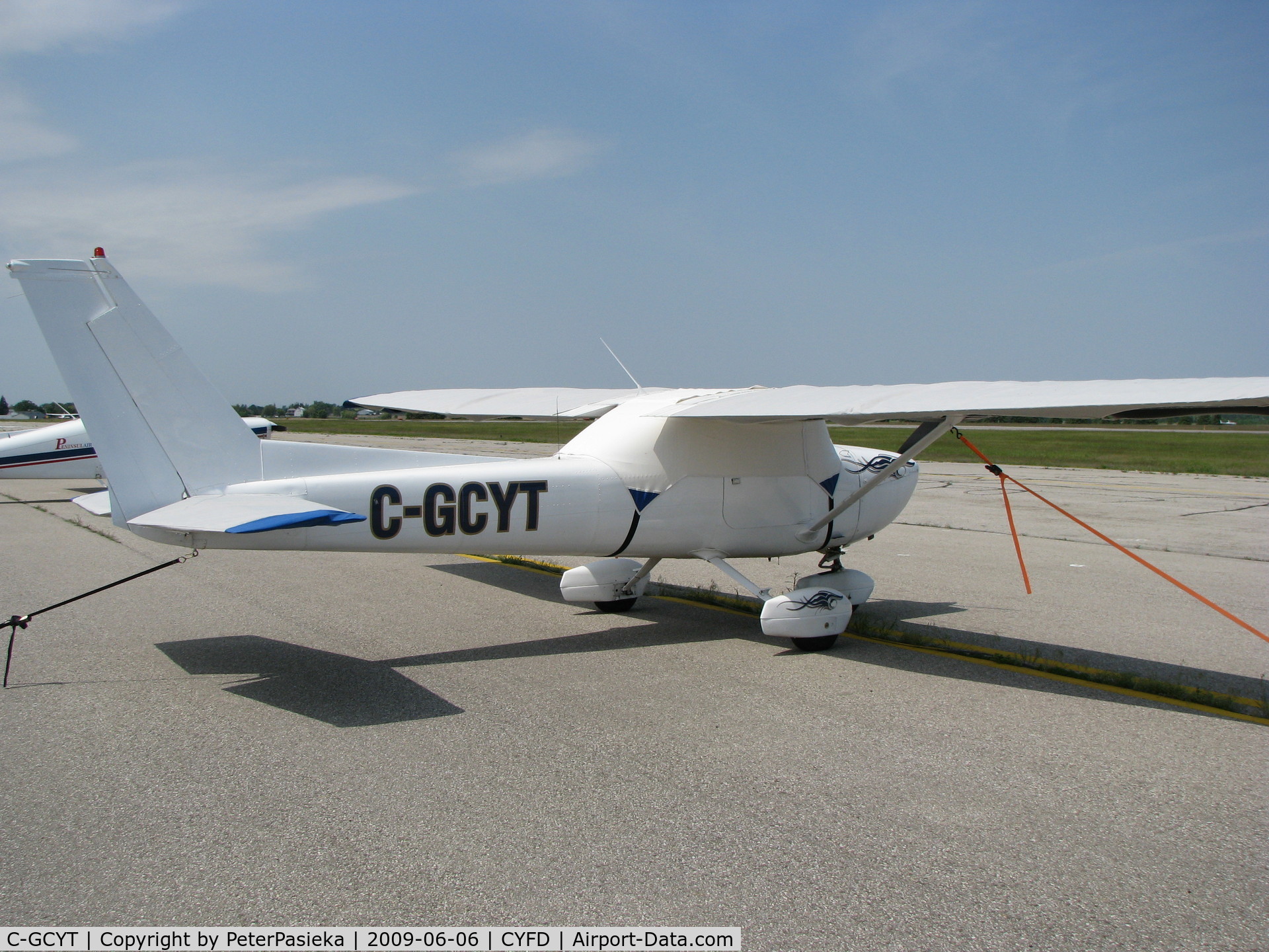 C-GCYT, 1974 Cessna 150M C/N 15076515, @ Brantford Airport