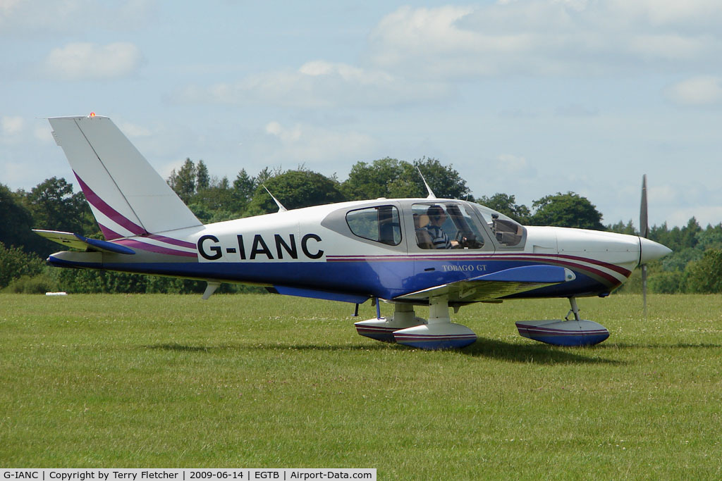 G-IANC, 1980 Socata TB-10 Tobago C/N 150, Visitor to 2009 AeroExpo at Wycombe Air Park