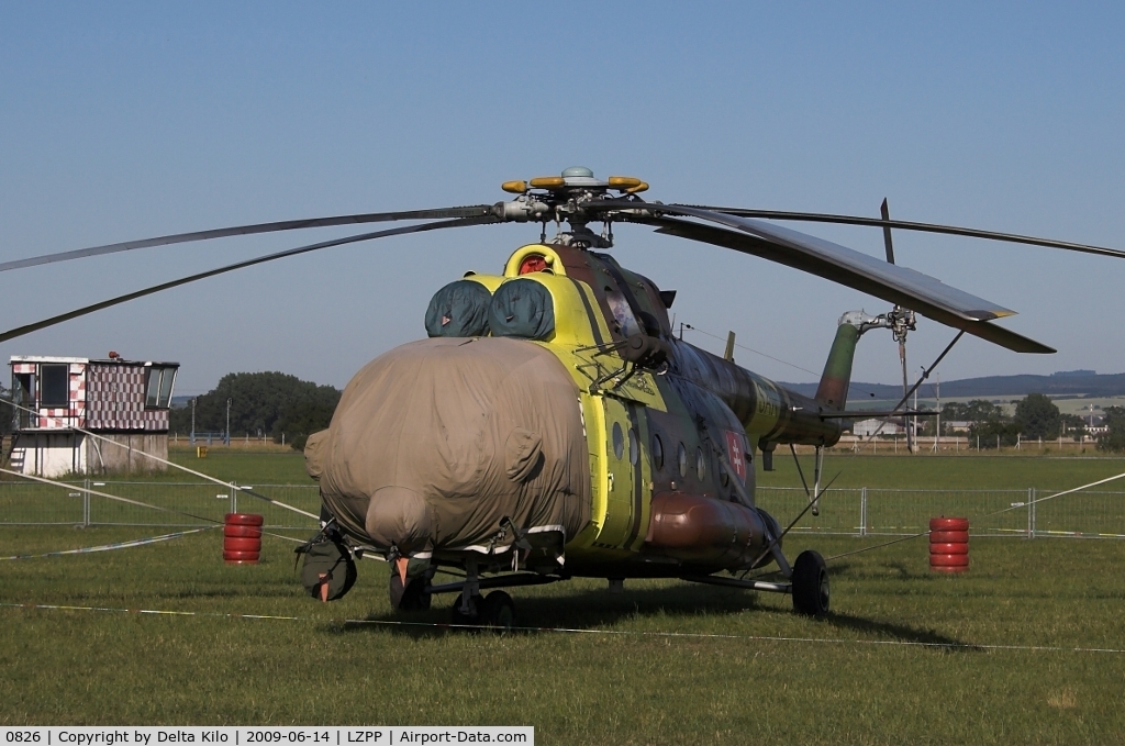 0826, Mil Mi-17 LPZS C/N 108M26, Slovak Air Force   Mi-17  cn 108M26