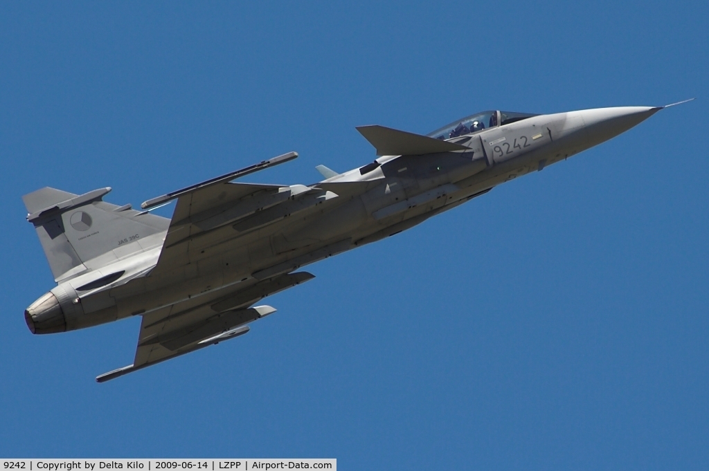 9242, Saab JAS-39C Gripen C/N 39242, Czech Air Force