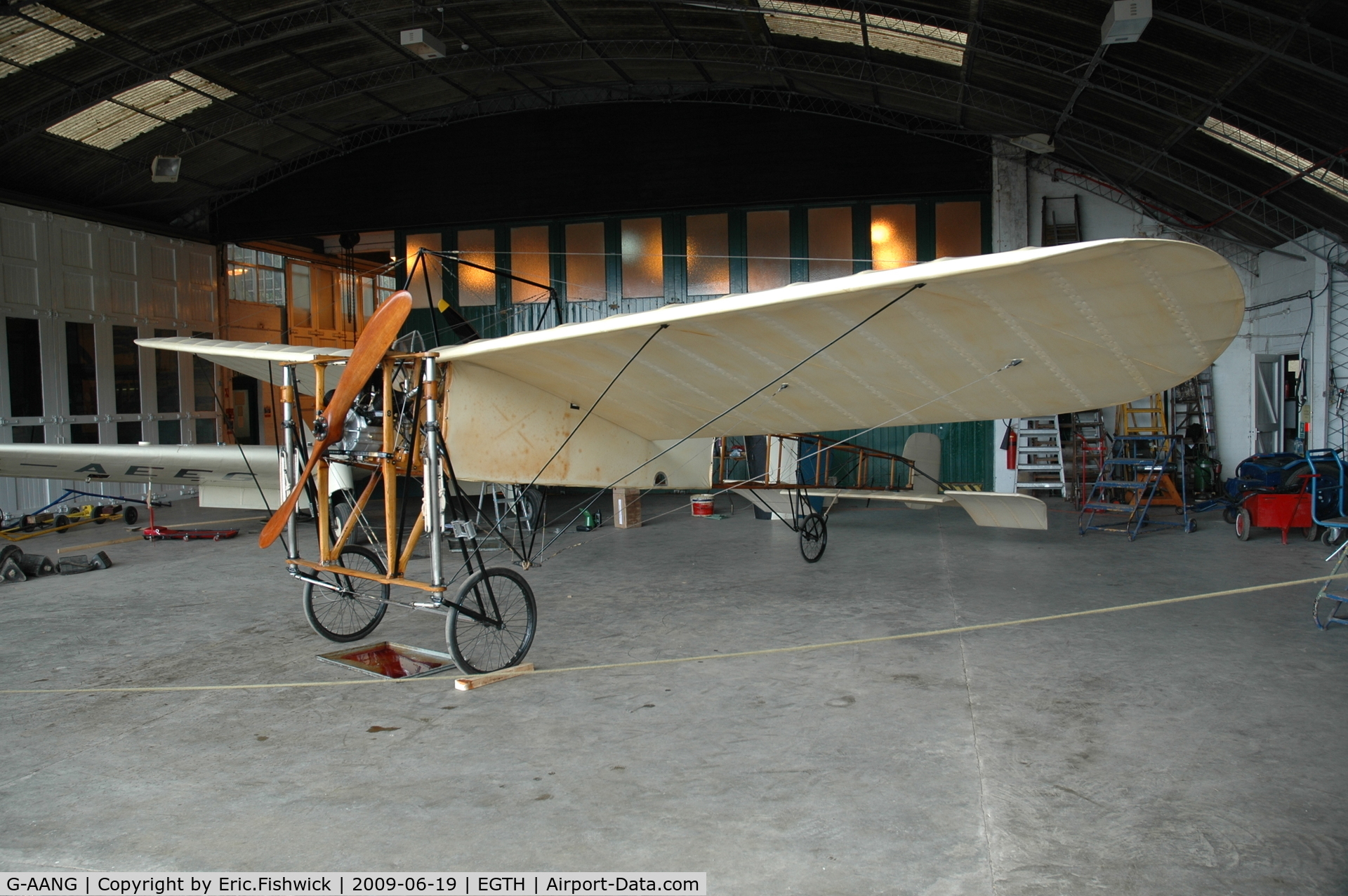 G-AANG, 1911 Bleriot Type XI C/N 14, 1. G-AANG at the Shuttleworth Collection