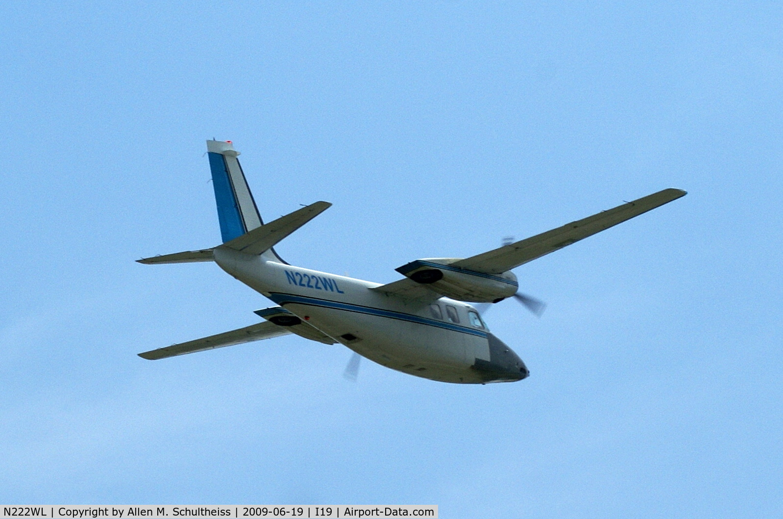 N222WL, 1962 Aero Commander 560-F C/N 560F-1243-53, Missed Approach