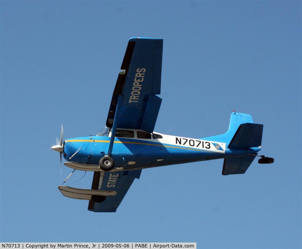 N70713, 1971 Cessna A185E Skywagon 185 C/N 18501878, Landing 18 Bethel